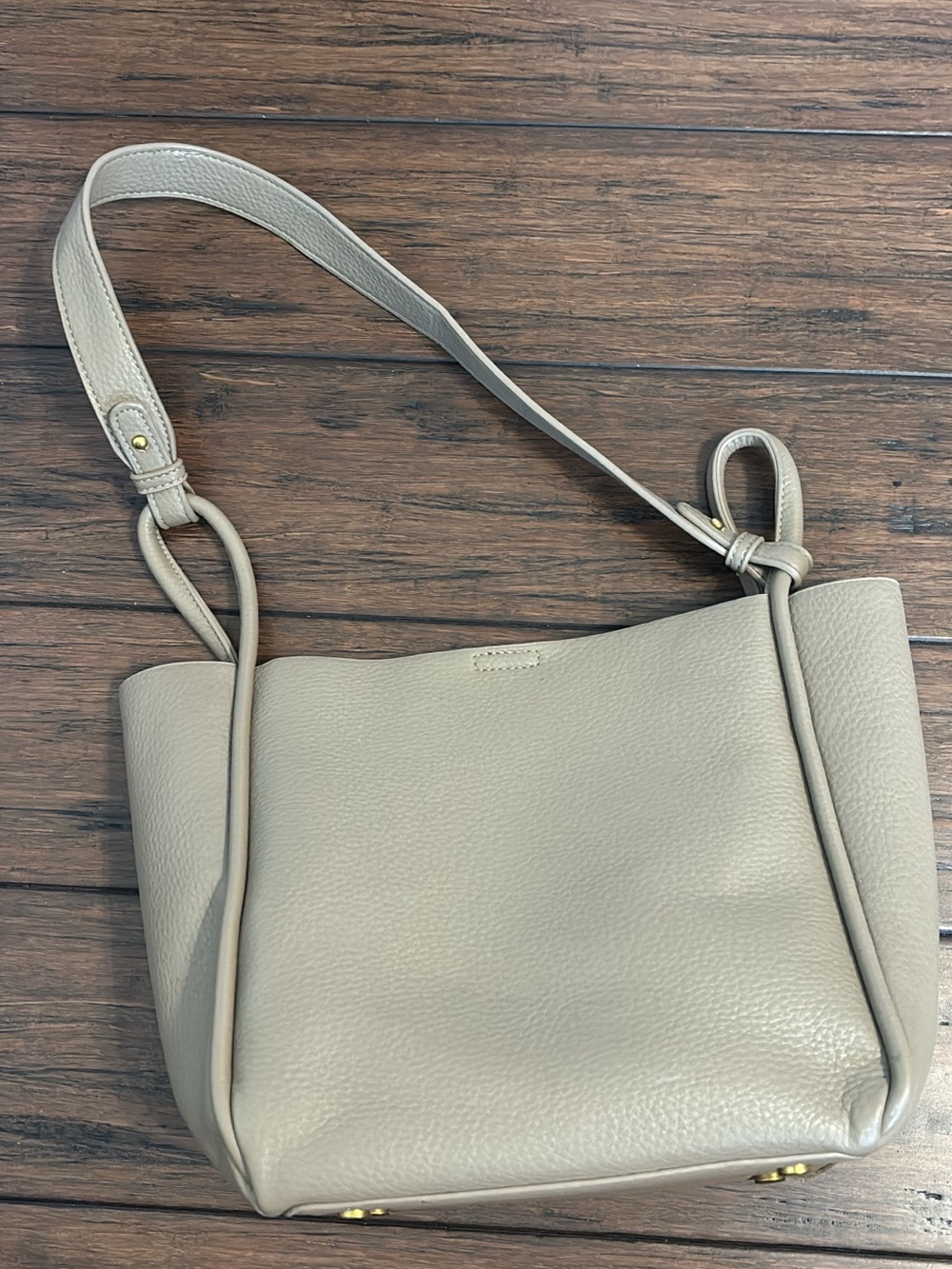 Target Taupe Shoulder Bag